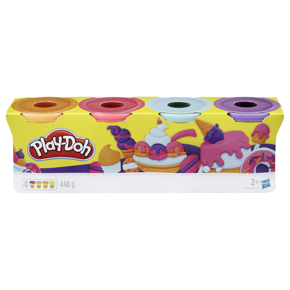 Play-doh Sweet Color Set- 4 Cans