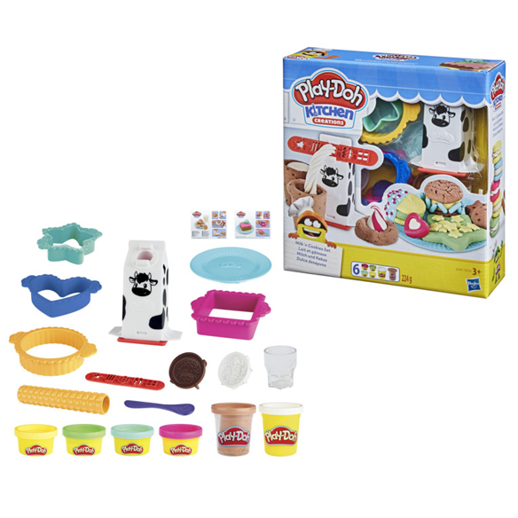 Play-doh Milk And Cookies