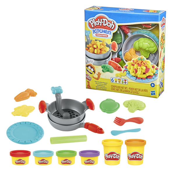 Play-Doh Kitchen Creations Noodle Party Modeling Compound Playset